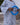 Robe Fleurs Bleues enfant raïsha — vue 3