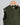 Gilet sans manches vert Raïsha, détail du col et des boutons